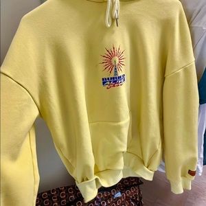 yellow hoodie for women